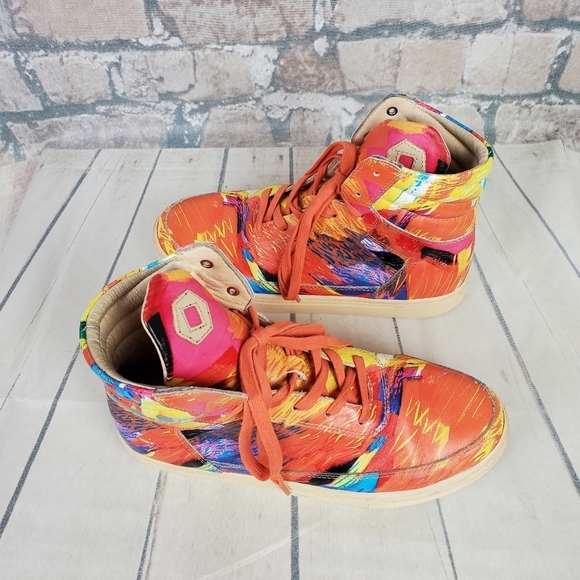 Leather Hi Top Sneakers Sparacino Cambie Hi The Long Winter Size 6USM/7.5USW - Picture 11 of 16